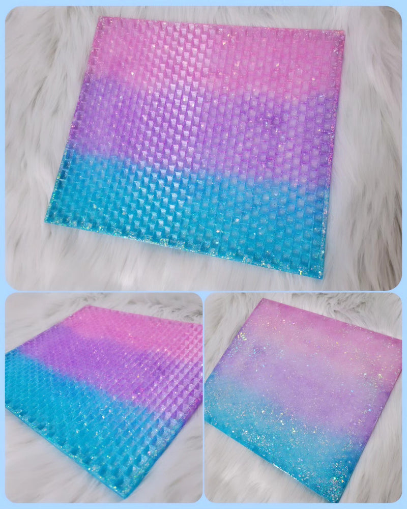 Glitter Pink/Purple/Blue (Premade)