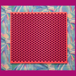Kandi Planner Peyote Stitch | Pre-Made & Ready to Ship | Original Size | Colors: Juicy Grape/Hot Pink