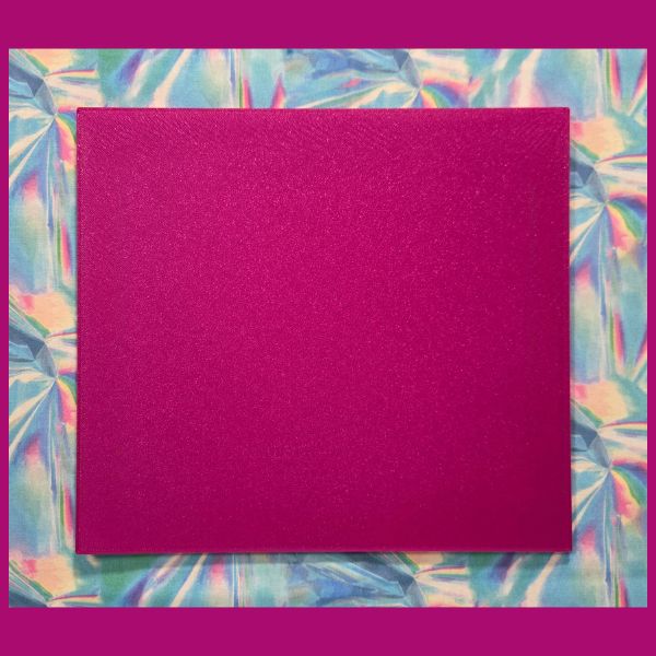 Kandi Planner Peyote Stitch | Pre-Made & Ready to Ship | Original Size | Colors: Juicy Grape/Hot Pink