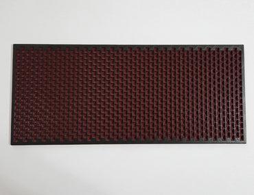 Kandi Planner Peyote Stitch | Pre-Made & Ready to Ship | Short Size | Colors: Dark Red/Night Black