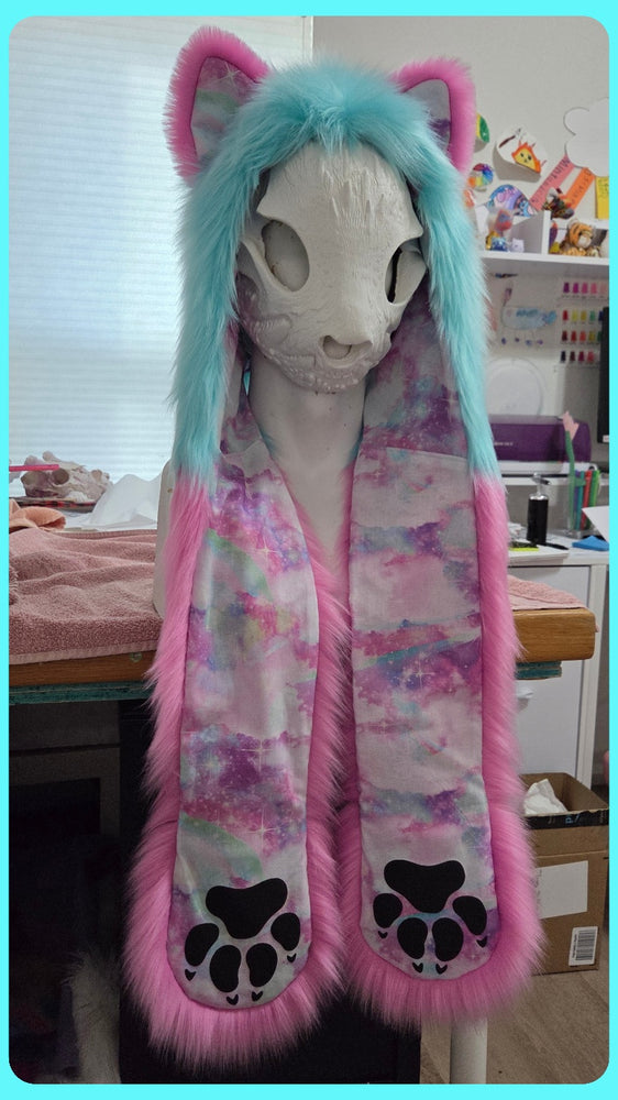 Fairy-Floss Galaxy Wolf (finished)