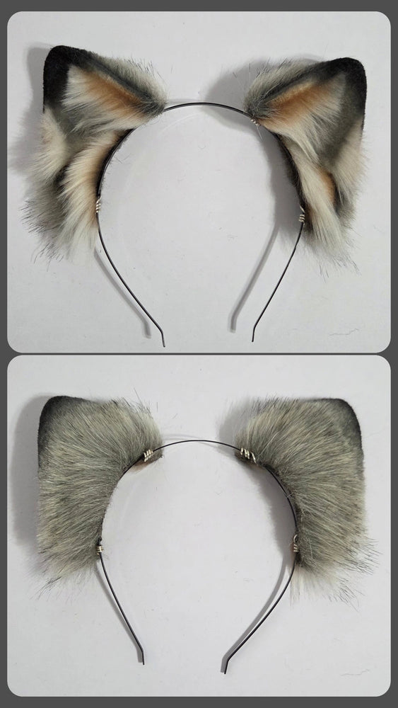 Ears - Grey Wolf (petite)