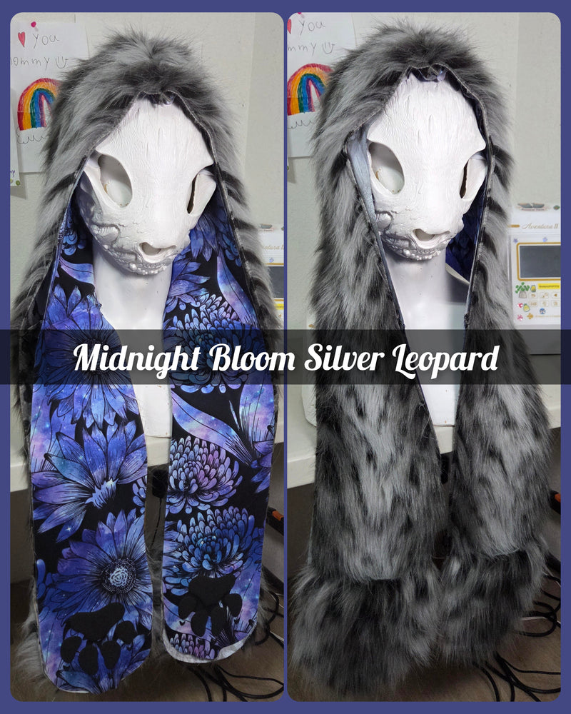 (placeholder listing) Midnight Bloom Silver Leopard