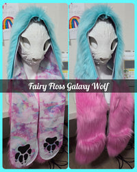 Fairy-Floss Galaxy Wolf (finished)