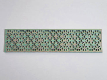 Kandi Planner X-Base Stitch | Pre-Made & Ready to Ship | 2X's Tall | Color: Muddled Green Rainbow