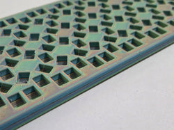 Kandi Planner X-Base Stitch | Pre-Made & Ready to Ship | 2X's Tall | Color: Muddled Green Rainbow