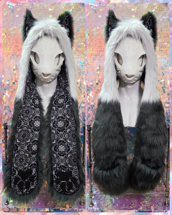 Platinum Panda Fox (size: small)