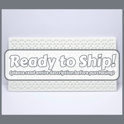 Kandi Planner X-Base Stitch | Pre-Made & Ready to Ship | 5X's Tall | Color: Bright White
