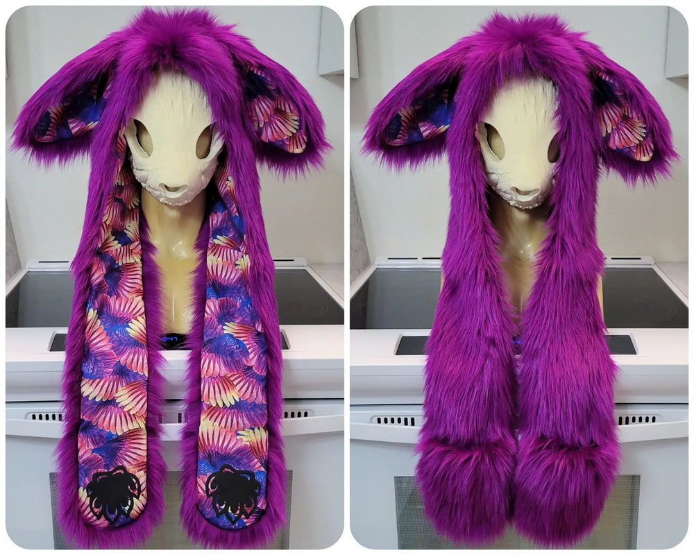 "Whimsical Wing Wabbits" Full Hood, Available 3/18/22, 10am PST!