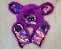 "Whimsical Wing Wabbits" Full Hood, Available 3/18/22, 10am PST!