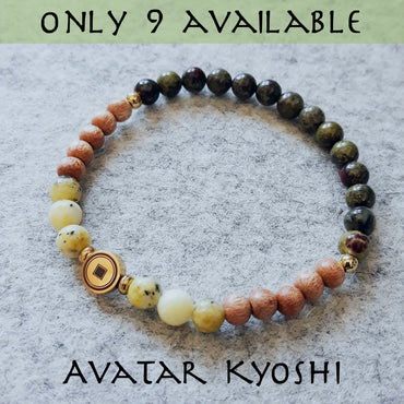 New! Bracelet: Avatar Kyoshi (Gold)
