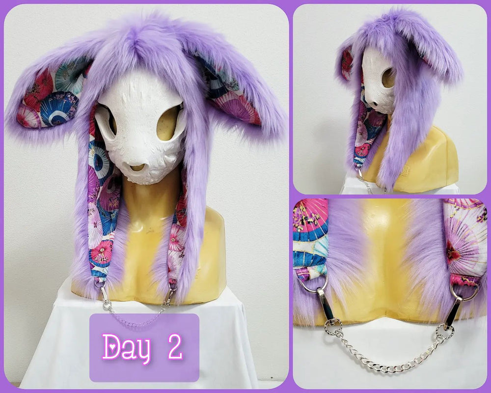 "Parasol Bunny" Half Hood - Available 5/7/22 @ 10am PST