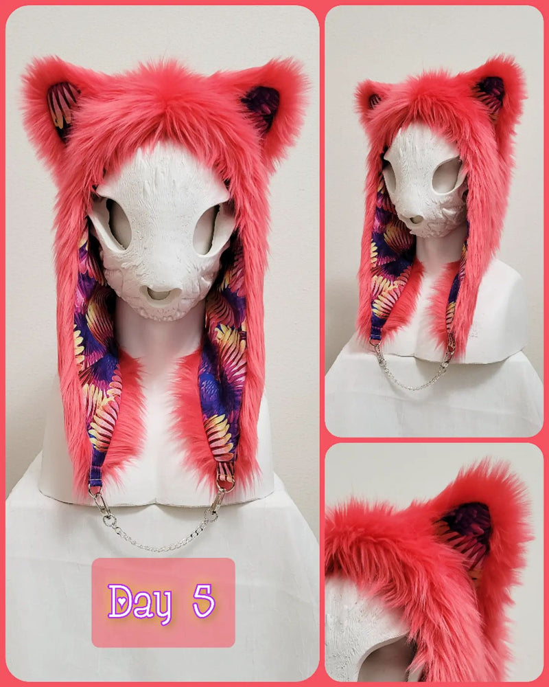 "Flutterwing Fox"" Half Hood - Available 5/7/22 @ 10am PST