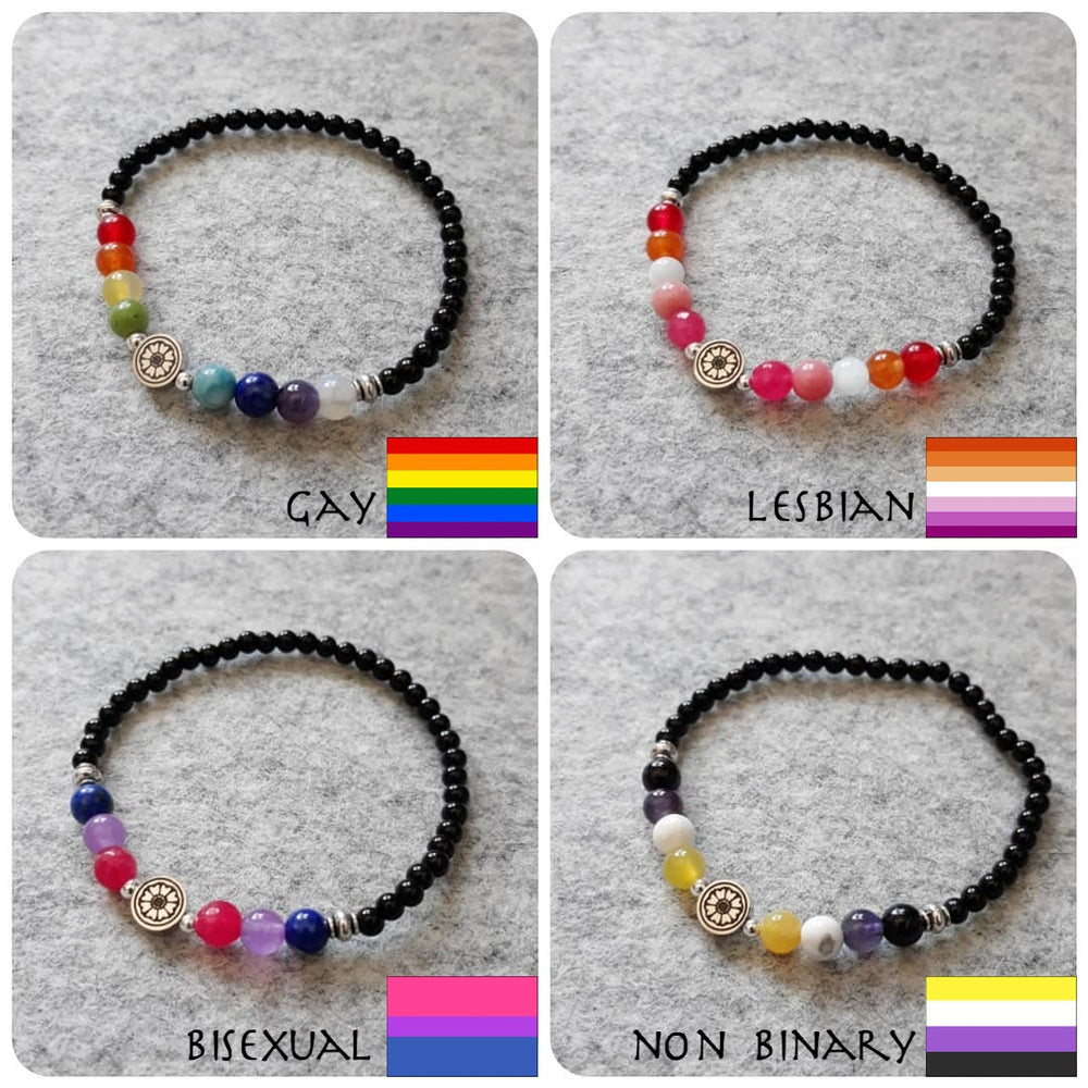 New! Bracelet: Pride Lotus - Available 6/9