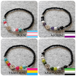 New! Bracelet: Pride Lotus - Available 6/9