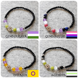 New! Bracelet: Pride Lotus - Available 6/9